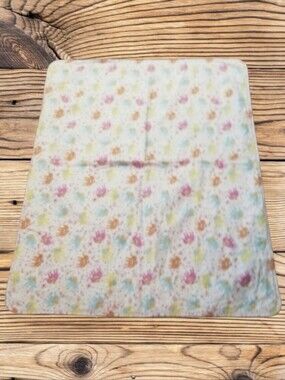 HANDMADE BABY GIRL BLANKET ELEPHANTS & STARS